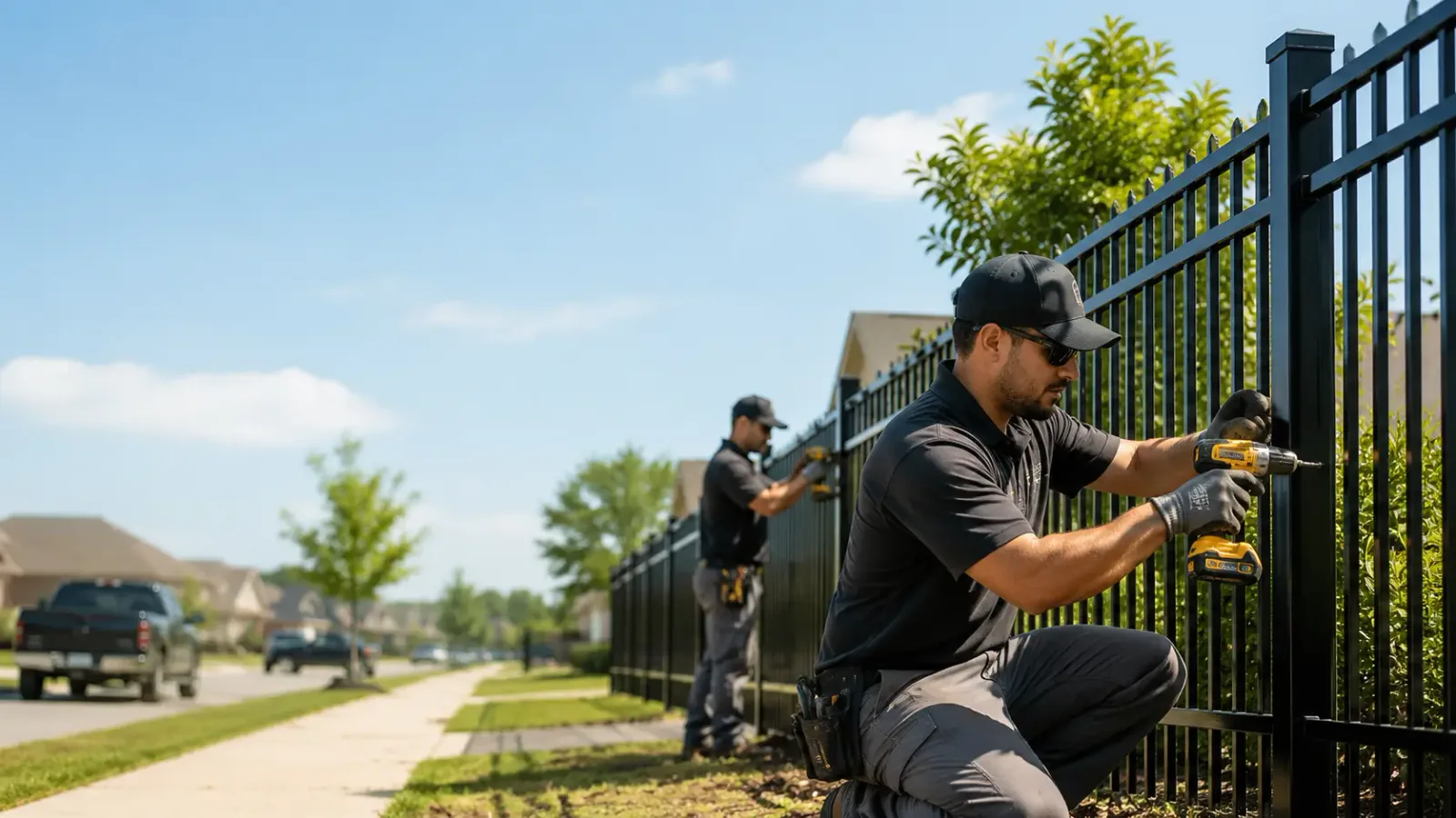 Metal Fence Installation in Waterford, WI
